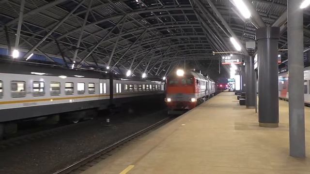 Тепловоз 2М62У-0131 (ТЧЭ-42) следует резервом.