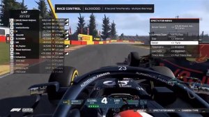 Racing incident ERO F2 PC Belgium GP