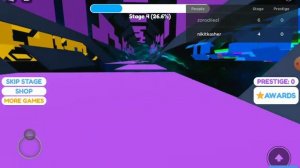 Неоновый паркур(Gravity run)