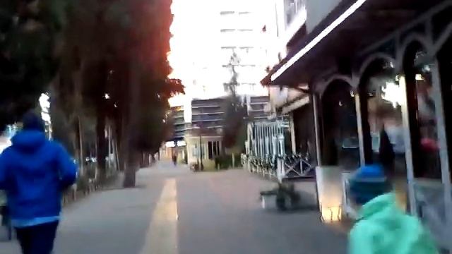 Зима в Сочи  Центр Адлера3