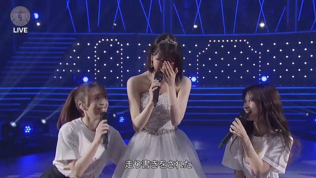 Nogizaka46 9th year birthday Live - Hori Miona surprised by other members at her graduation concert смотреть онлайн