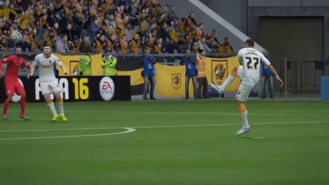 Golaço de falta hull city fifa 16 смотреть онлайн