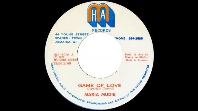 Maria Mudie - Game Of Love смотреть онлайн