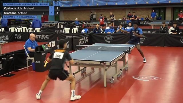 U21 Boys Teams Final | Oyebode John Michael - Giordano Antonio | Italian National Championships 202