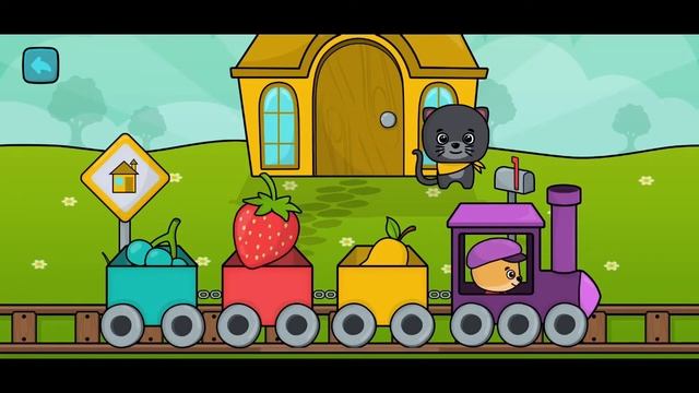 Bimi's Train Adventure! | Bimi Boo Learning Games смотреть онлайн