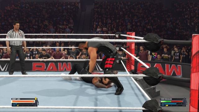 WWE2K24 | Tonga Loa vs. Jimmy Uso | One On One Match смотреть онлайн