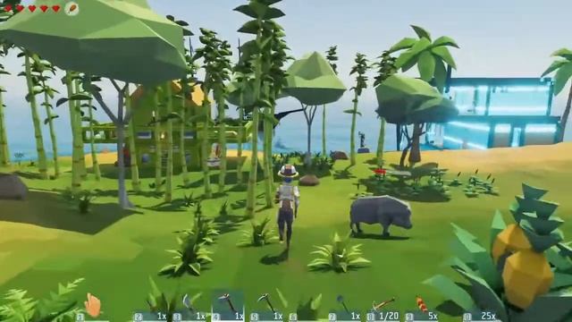 Стим игры - Ylands (стрим) #6 - Обустройство острова, Дальний восток и сакуры смотреть онлайн