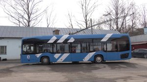 Йошкаролинцы прокатились на новом троллейбусе с автономным ходом