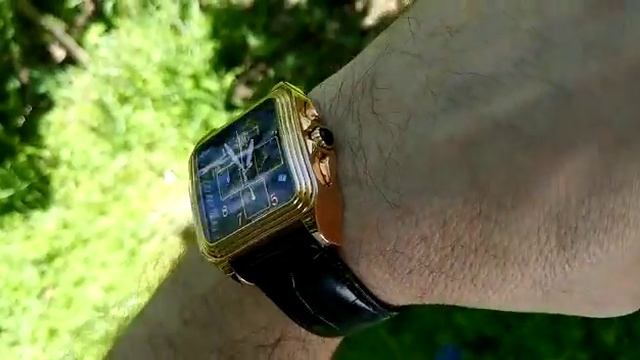 Часы Roberto Cavalli Venom позолота чёрный циферблат хронограф кожаный ремешок цена 300$ 08052020