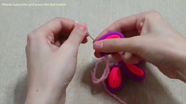 It's so Beautiful !! How to make Flower with Hair band and bead - Easy Flower decor idea