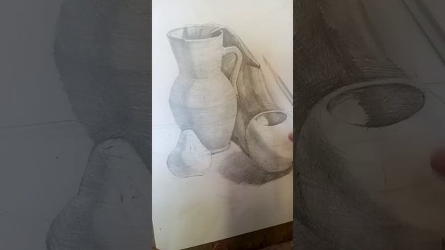 Рисунок. Натюрморт. 8 этап смотреть онлайн