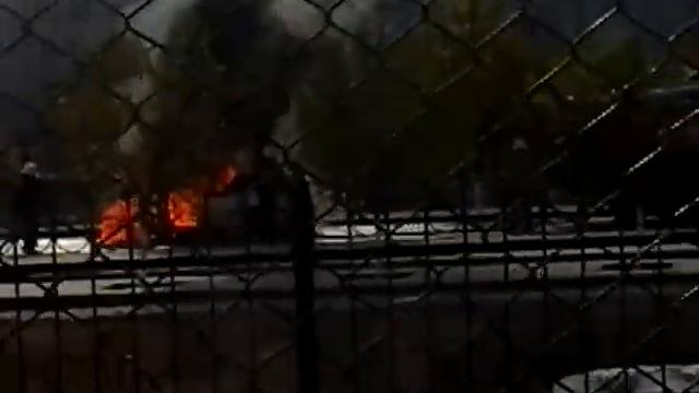 Пожар возле 16 школы машина горыд Атырау смотреть онлайн