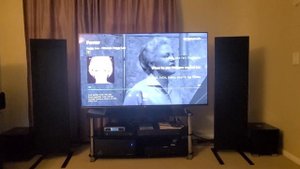 Magnepan LRS with 2 REL T5i Subs, Van Alstein Set 400, Audiolab 6000