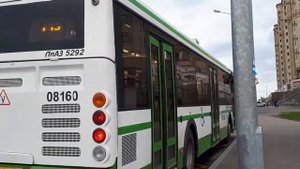 Старые автобусы на западе Москвы. 2020 год