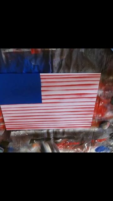 Wolf Howling on American Flag #shorts смотреть онлайн