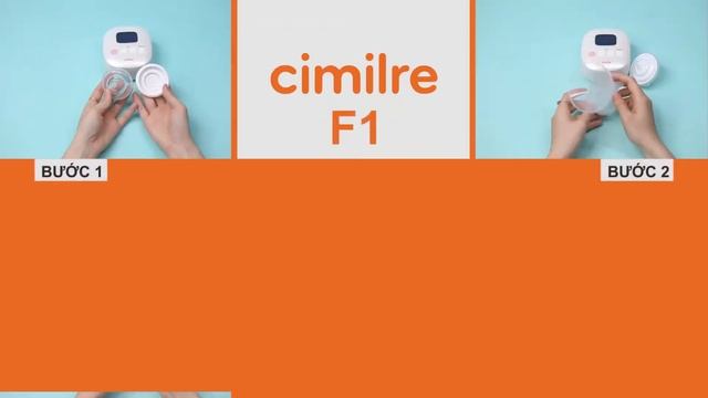 Hướng dẫn sử dụng máy hút sữa Cimilre F1  số 1 Hàn Quốc Tại Meoi.vn Hệ thống shop Mẹ và Bé Tp.HCM