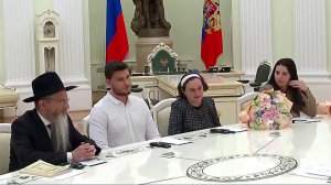 Президент встретился с семьей Труфановых, которые оказались в плену в секторе Газа