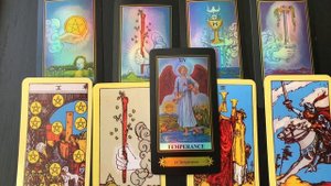 Анализ 4 стихий Таро.