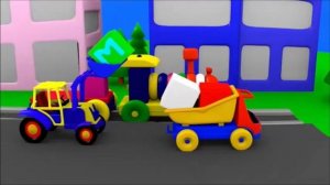 ГРУЗОВИЧОК ТЕМА И ТРАКТОР Добрый грузовик Тема Развивающие мультфильмы мультики #мультики