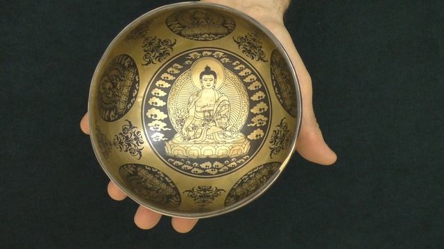 Поющая чаша Бутанская 15,4 см, Ре 294