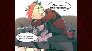 ALASTOR x LUCIFER (Sana Tapıyorum) - Hazbin Hotel Comic - Türkçe Çeviri