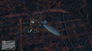 Прыжок с дирижабля в gta 5 на playstation 4 (V.2)