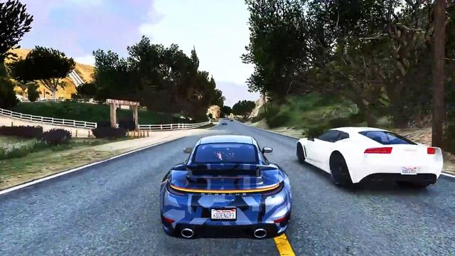 GTA V REMASTERED | PC RAY-TRACING GRAPHICS MOD | NEXT GEN GRAPHICS | MAXIMUM SETTINGS | GAMEPLAY