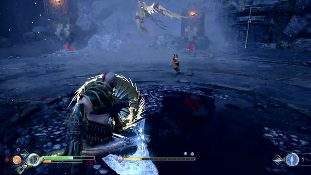 The TRUEST - GOD OF WAR - Sigrun The Valkyrie Queen - God of War Difficulty смотреть онлайн