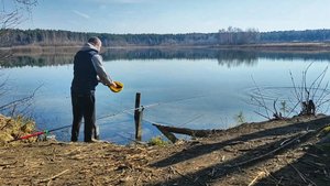 Плотва активизировалась. Рыбалка на озере Мазуринское. Поплавок, болонка.