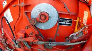 Welger RP15 Обмотчик сеткой, настройка