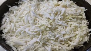 Заливной пирог с капустой