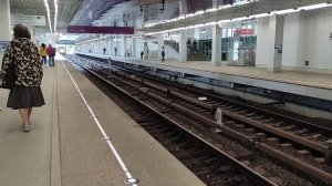 81-717.5М на станции "Технопарк" / 81-717.5М on the subway station "Tehnopark"