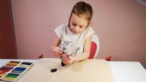 Картун Кэт, Cartoon Cat лепим из пластилина