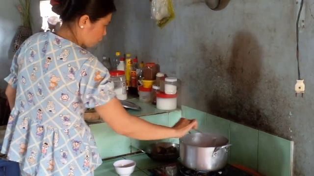 today trim guara fruit and cook meal simple but very delicious