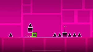 Неудачное прохождение Geometry Dash