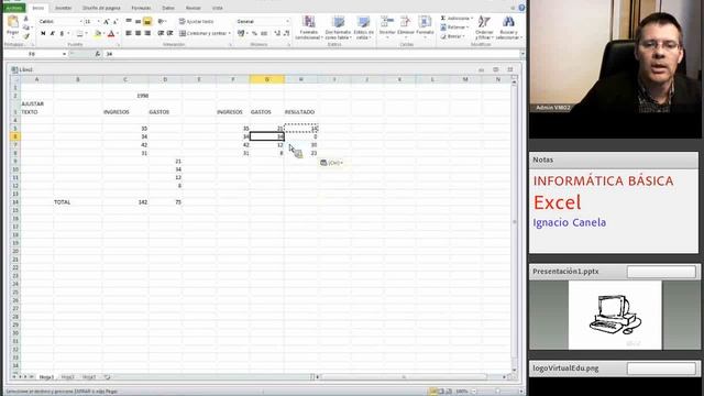 Informática Tutorial 016 Excel (4) смотреть онлайн