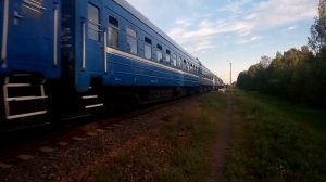 ТЭП70к-0260 с поездом №083Б Гомель-Санкт-Петербург.