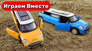 Машинки мультики 🚗 Строительные машинки сажают деревья 🌳Играем и учимся