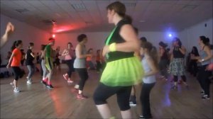 80's Theme Zumba Party. Conga- Gloria Estefan. Dance Fitness with DEZY