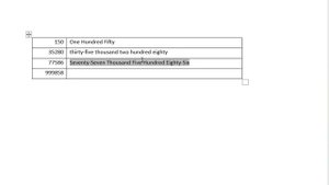 CARDTEXT - Convert Number to Text in Microsoft Word - PRB Hindi