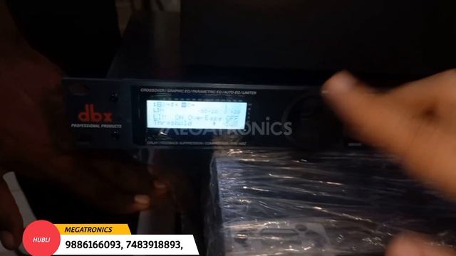 DBX 260 Crossover 4 way Gain setup DJ Sound System Wholesale Market Hubli