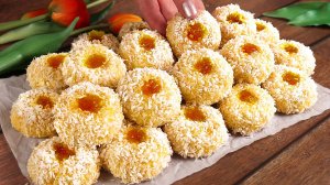 Остановиться сложно! Печенье с начинкой! Тает во рту. Выпечка