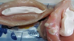 Куриная грудка под панцирем