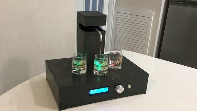 Работа серого Наливатора «Alcojet»