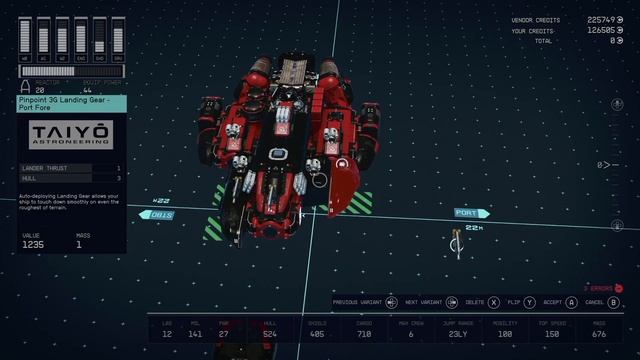 Best A Class Ship in Starfield for EARLY Game Shipbuilding Guide ( No spoilers)