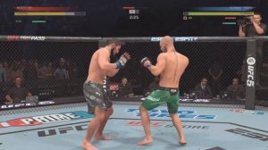 КОНОР VS Хабиб Это самых лучших БОЙ В UFC 5 PS5 4K