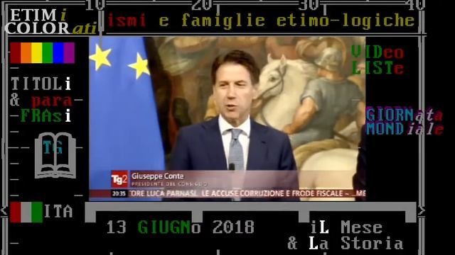 (glos:O/S) Art 54 Costituzione: "ONORe e diSCIPLINa" Governo - TG2 13 giugno 2018 - coPREMier Conte смотреть онлайн