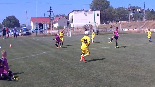 Охотское -Скворцово 2:0 игра на турнире в Гвардейском 08. 06. 24 по 2015-16 г. р. смотреть онлайн