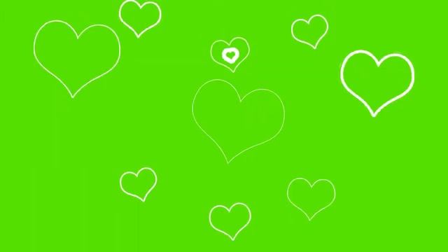 ФУТАЖ С ХРОМАКЕЕМ "СЕРДЕЧКИ" смотреть онлайн