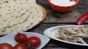 Курица и цацики